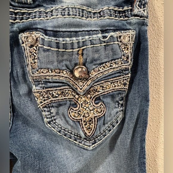 Rock Revival Ligeia Boot Stretch Jean 25x29 - Picture 8 of 13